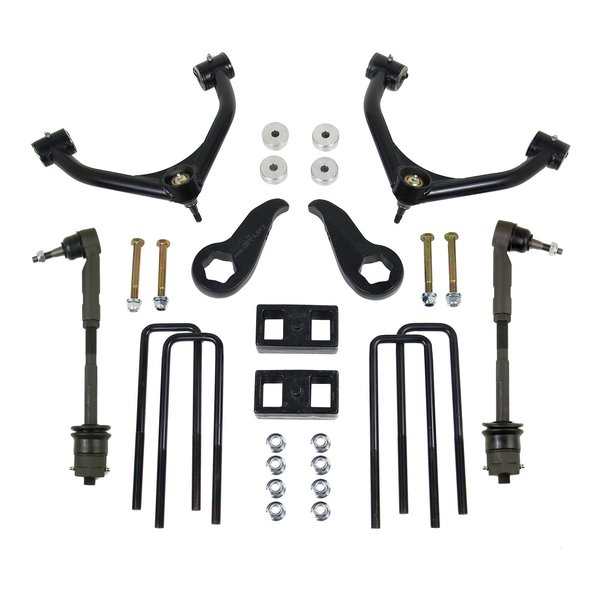 Readylift Suspension 3.5IN SST LIFT KIT FRONT W/1.0IN REAR W/UPPER CONTROL ARMS W/O SHOCKS 11-19 CHEVY/GMC 2500/3500HD 69-3411